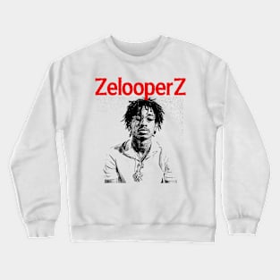 ZelooperZ rapper Crewneck Sweatshirt